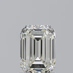 Diamante Naturale Taglio Smeraldo 1.51ct VG/EX J IF - GIA - 7.45x5.4x3.72mm