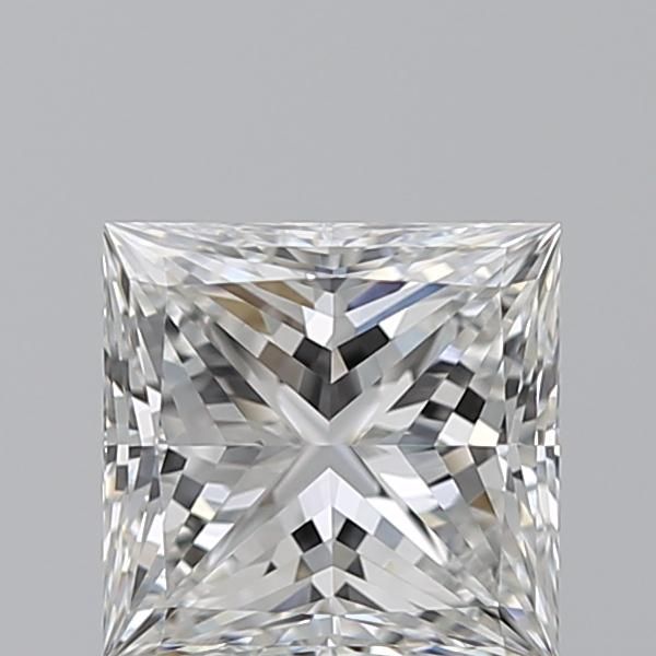 Diamante Naturale Taglio Princess 1.08ct EX/EX F VVS2 - GIA - 5.87x5.74x3.88mm