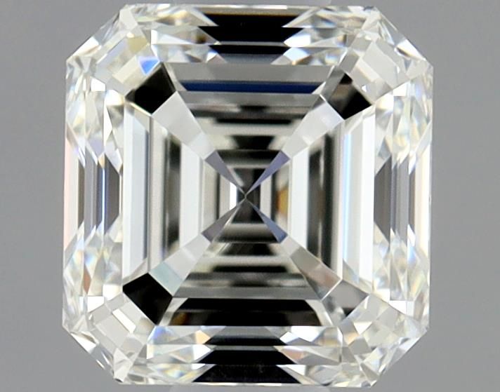 Diamante Naturale Taglio Asscher 0.9ct VG/VG I VS2 - GIA - 5.24x5.05x3.57mm