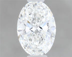 Diamante Naturale Taglio Ovale 0.45ct EX/EX F IF - GIA - 6.28x4.31x2.65mm