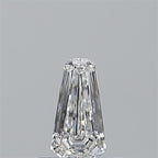 Diamante Naturale Taglio Scudo 0.32ct VG/EX E IF - GIA - 6.09x3.36x2.04mm