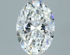 Diamante Naturale Taglio Ovale 0.4ct VG/EX F VS1 - GIA - 5.88x4.04x2.63mm