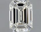 Diamante Naturale Taglio Smeraldo 0.5ct VG/EX G VS2 - GIA - 5.32x3.84x2.59mm