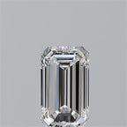 Diamante Naturale Taglio Smeraldo 0.71ct VG/EX D IF - GIA - 6.72x3.93x2.67mm