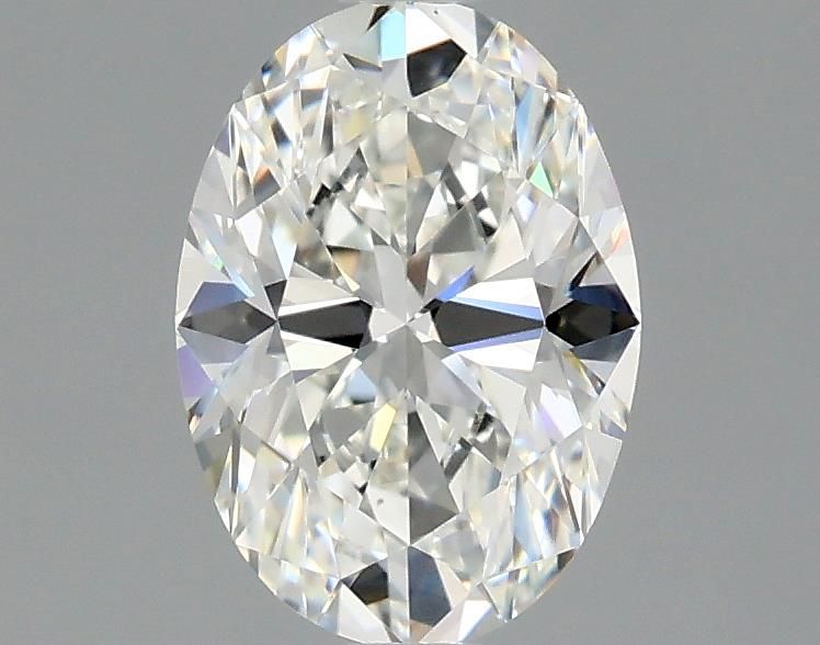 Diamante Naturale Taglio Ovale 1.03ct EX/EX G VS1 - GIA - 7.86x5.6x3.57mm