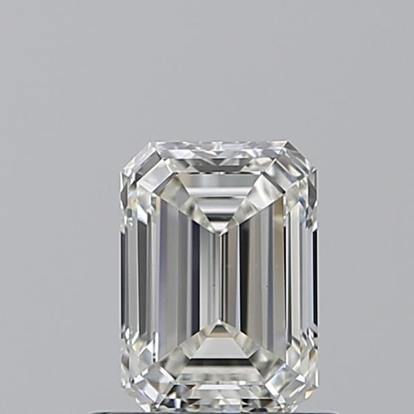 Diamante Naturale Taglio Smeraldo 0.9ct VG/EX I VS1 - GIA - 6.4x4.56x3.16mm