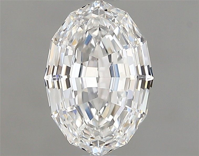 Diamante Naturale Taglio Ovale 0.93ct EX/EX E IF - GIA - 7.72x5.33x3.04mm