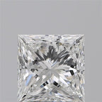 Diamante Naturale Taglio Princess 1.5ct VG/EX F VVS2 - GIA - 6.65x6.52x4.2mm