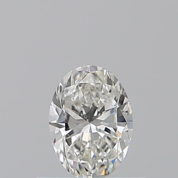 Diamante Naturale Taglio Ovale 0.5ct EX/EX F VVS1 - IGI - 6.04x4.41x2.84mm