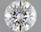 Diamante Naturale Taglio Brillante 0.6ct 3EX E FL - GIA - 5.38x5.34x3.39mm