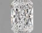 Diamante Naturale Taglio Radiant 1.02ct EX/EX D IF - GIA - 7.32x4.94x3.16mm