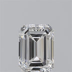 Diamante Naturale Taglio Smeraldo 1.01ct VG/VG E VVS2 - GIA - 6.65x4.79x3.25mm