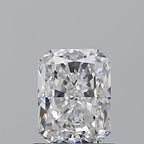 Diamante Naturale Taglio Radiant 1ct EX/EX E VVS2 - GIA - 6.39x4.89x3.33mm
