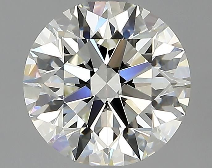 Diamante Naturale Taglio Brillante 1.61ct 3EX J VVS1 - GIA - 7.48x7.44x4.68mm