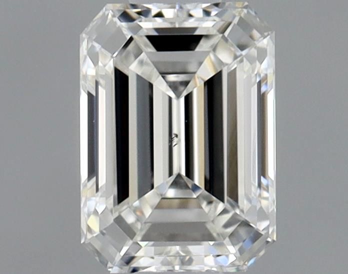 Diamante Naturale Taglio Smeraldo 0.5ct VG/EX G VS2 - GIA - 5.32x3.84x2.59mm