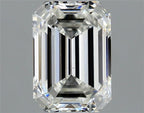Diamante Naturale Taglio Smeraldo 0.76ct VG/EX H VS2 - GIA - 6.17x4.32x2.9mm