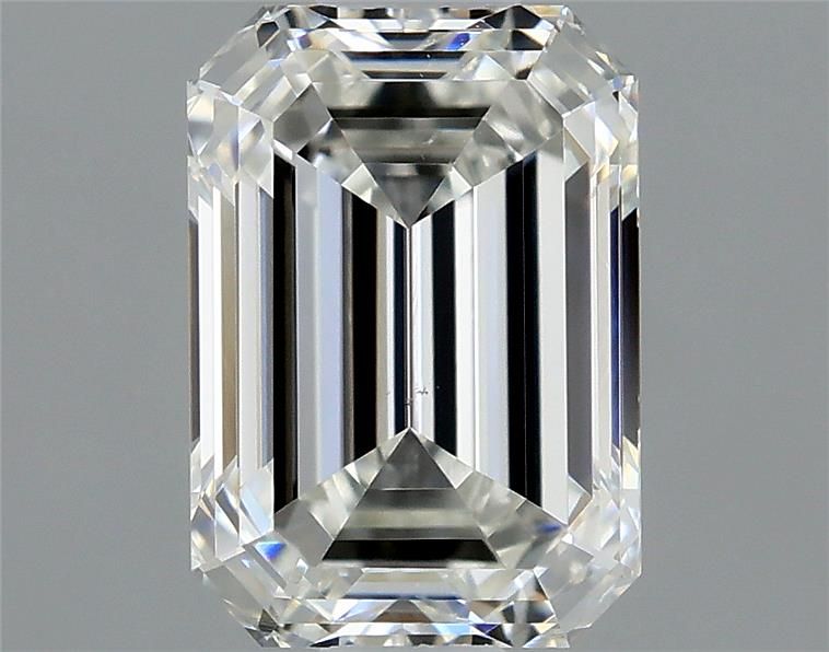Diamante Naturale Taglio Smeraldo 0.76ct VG/EX H VS2 - GIA - 6.17x4.32x2.9mm