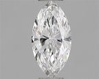 Diamante Naturale Taglio Marquise 0.23ct G/VG D VVS2 - GIA - 6.47x3.27x1.94mm