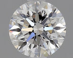 Diamante Naturale Taglio Brillante 0.8ct EX/VG/EX D VS2 - GIA - 5.85x5.92x3.75mm