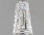 Diamante Taglio Baguette Scalata 1.08ct VG/EX D VVS1 - GIA - 8.19x4.98x3.08mm
