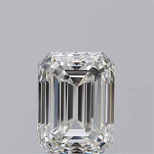 Diamante Naturale Taglio Smeraldo 1ct VG/EX H VVS1 - GIA - 6.35x4.71x3.33mm