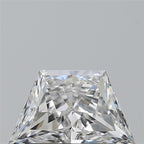 Diamante Naturale Taglio Trapezio 0.7ct G/EX D VVS2 - GIA - 7.76x4.52x2.92mm