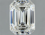 Diamante Naturale Taglio Smeraldo 1.5ct VG/EX G VS2 - GIA - 7.37x5.34x3.77mm