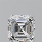 Diamante Naturale Taglio Asscher 0.81ct EX/EX F VVS2 - GIA - 5.11x5.09x3.44mm