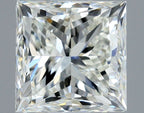 Diamante Naturale Taglio Princess 0.7ct G/EX J VS1 - GIA - 4.61x4.6x3.59mm