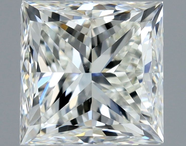 Diamante Naturale Taglio Princess 0.7ct G/EX J VS1 - GIA - 4.61x4.6x3.59mm