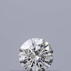 Diamante Naturale Taglio Brillante 0.19ct 3EX G VVS2 - IGI - 3.72x3.74x2.29mm