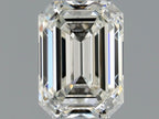 Diamante Naturale Taglio Smeraldo 0.43ct VG/VG I IF - GIA - 4.99x3.6x2.4mm