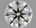 Diamante Naturale Taglio Brillante 0.5ct VG/VG/VG I VS1 - GIA - 4.94x4.89x3.18mm