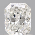 Diamante Naturale Taglio Radiant 0.81ct G/EX H VVS2 - GIA - 5.93x4.65x3.57mm