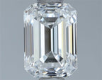 Diamante Naturale Taglio Smeraldo 0.81ct VG/EX F IF - GIA - 6.06x4.31x3.03mm