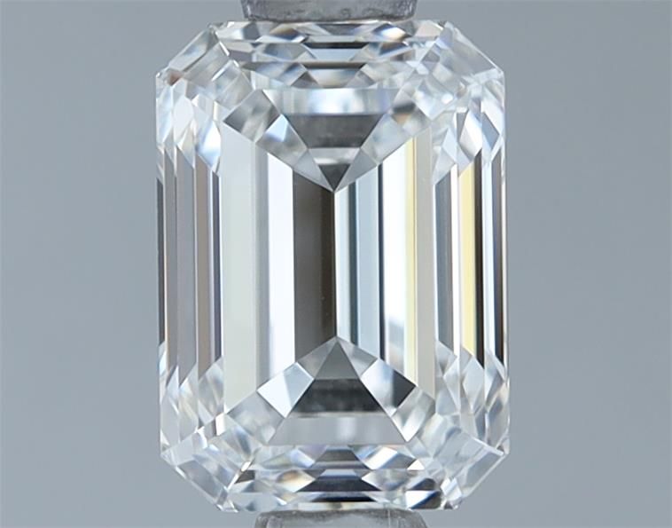 Diamante Naturale Taglio Smeraldo 0.81ct VG/EX F IF - GIA - 6.06x4.31x3.03mm