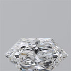 Diamante Naturale Taglio Esagonale 1.01ct EX/EX D VVS1 - GIA - 9.72x5.11x3.17mm