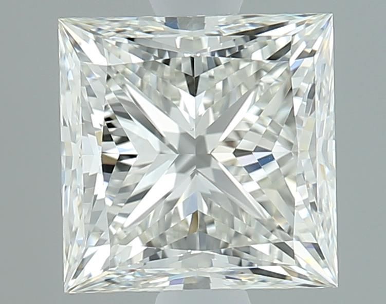 Diamante Naturale Taglio Princess 1.5ct VG/EX J VS1 - GIA - 6.14x6.13x4.43mm