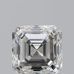 Diamante Naturale Taglio Asscher 1ct VG/EX H VVS1 - GIA - 5.5x5.46x3.69mm