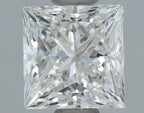 Diamante Naturale Taglio Princess 0.65ct VG/VG H VVS1 - GIA - 4.73x4.6x3.35mm
