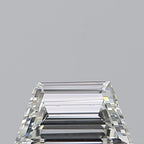 Diamante Naturale Taglio Trapezio 0.41ct VG/VG H VVS2 - GIA - 6.2x3.42x2.31mm
