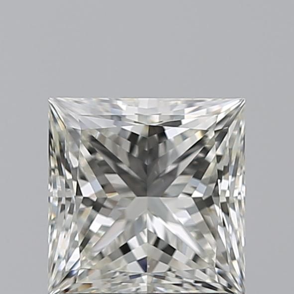 Diamante Naturale Taglio Princess 1.5ct VG/EX J VS1 - GIA - 6.37x6.25x4.45mm