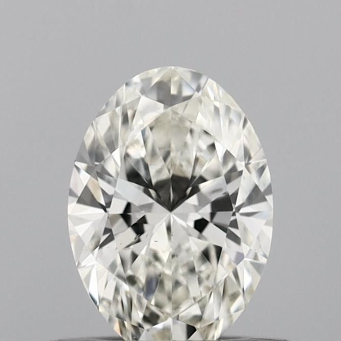 Diamante Naturale Taglio Ovale 0.51ct EX/EX I VS2 - IGI - 6.37x4.47x2.81mm