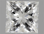Diamante Naturale Taglio Princess 0.53ct G/G H VVS1 - GIA - 4.33x4.32x3.33mm