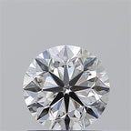 Diamante Naturale Taglio Brillante 1ct VG/VG/EX D VVS1 - GIA - 6.18x6.24x4.01mm