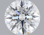 Diamante Naturale Taglio Brillante 0.57ct 3EX G VVS1 - IGI - 5.24x5.27x3.32mm