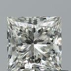 Diamante Naturale Taglio Princess 0.8ct EX/EX G VVS1 - IGI - 4.95x4.9x3.63mm