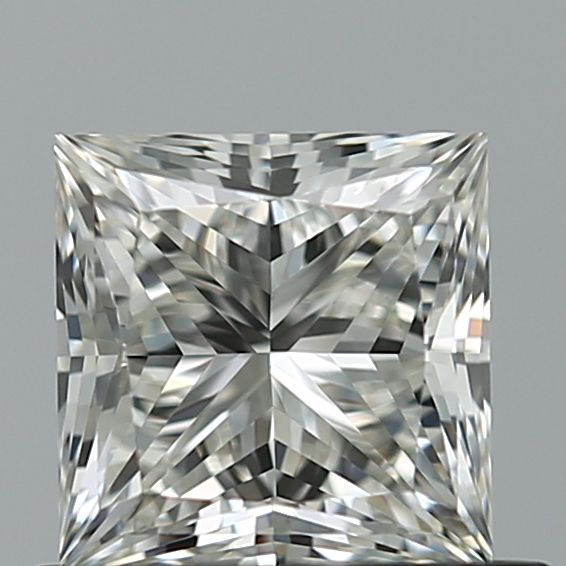 Diamante Naturale Taglio Princess 0.8ct EX/EX G VVS1 - IGI - 4.95x4.9x3.63mm