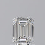 Diamante Naturale Taglio Smeraldo 0.8ct VG/VG E IF - GIA - 6.3x4.56x2.9mm