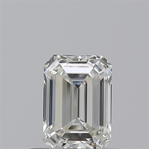 Diamante Naturale Taglio Smeraldo 0.51ct VG/EX H IF - IGI - 5.36x3.81x2.52mm